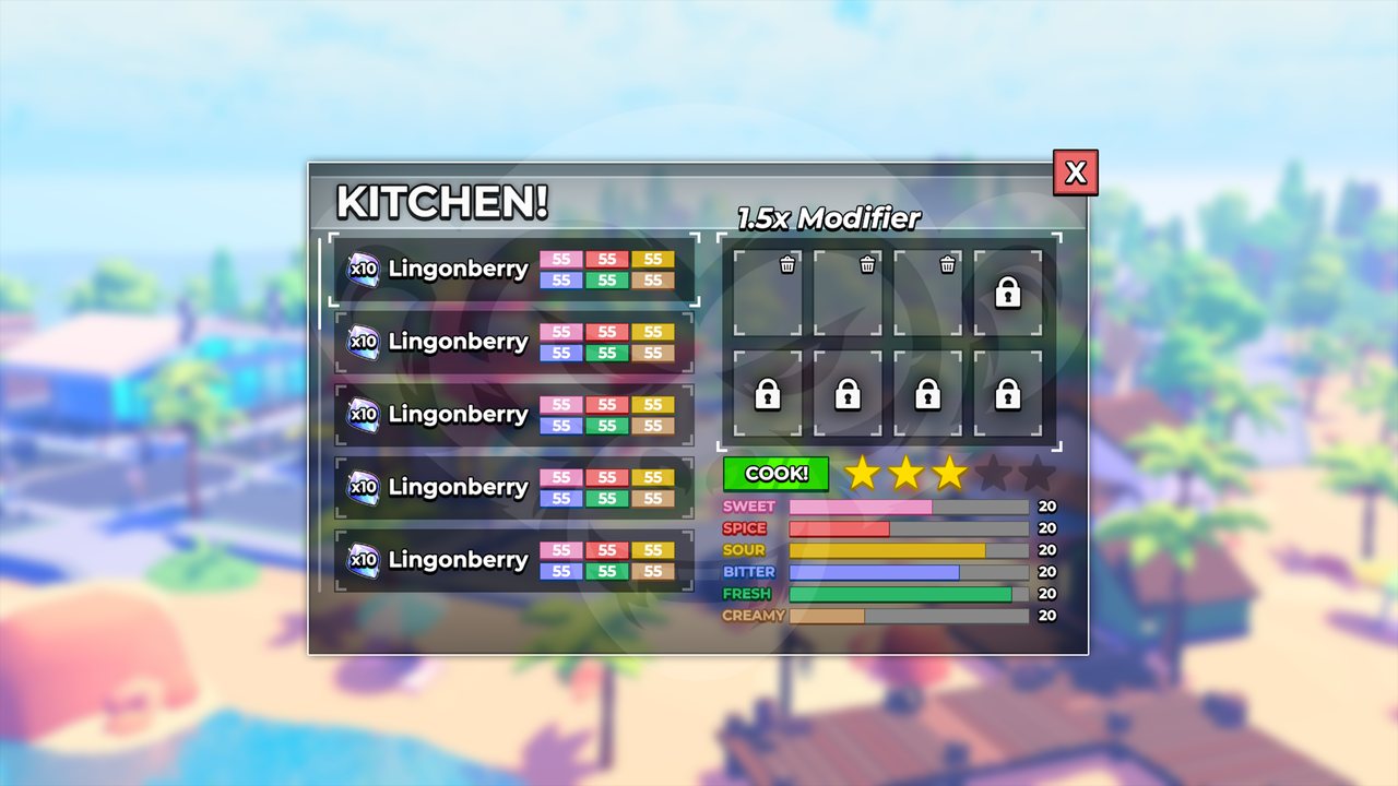 Kitchen — Crafting UI